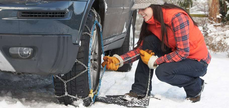 Car snow chains