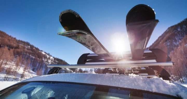 Car ski rack