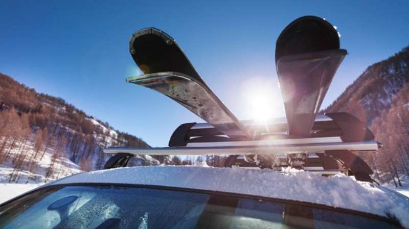 Car ski rack