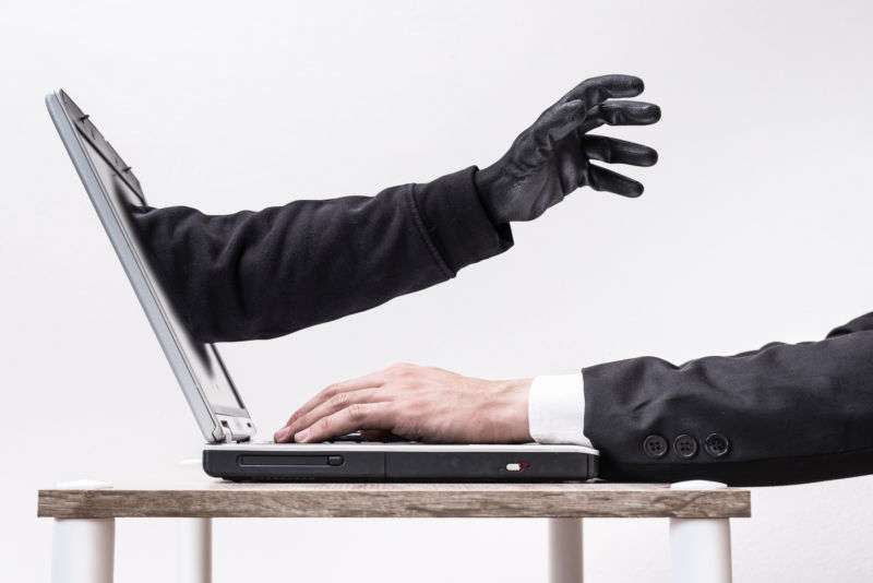 Artist's impression of wireless hackers in your computer.