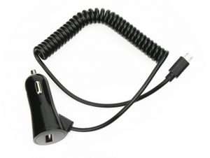 Phone charger for a car