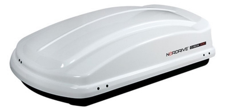 White roof box