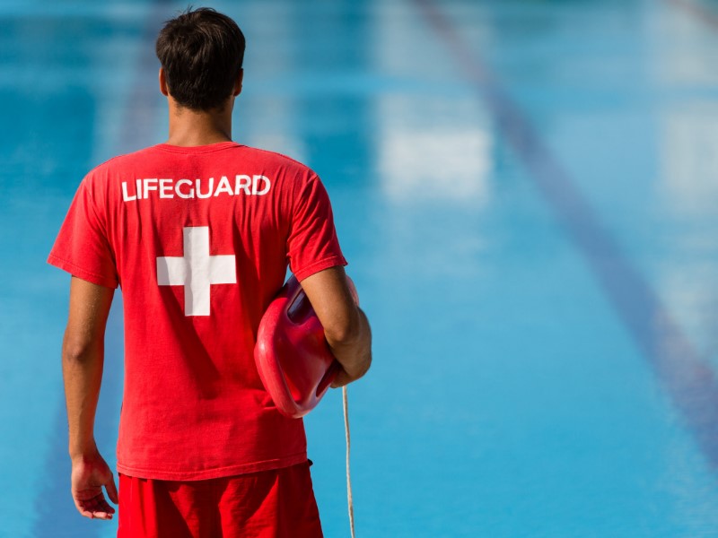 Spa resort lifeguard