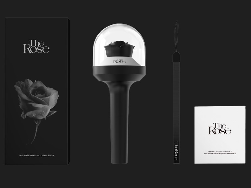 The Rose Kpop lightsticks