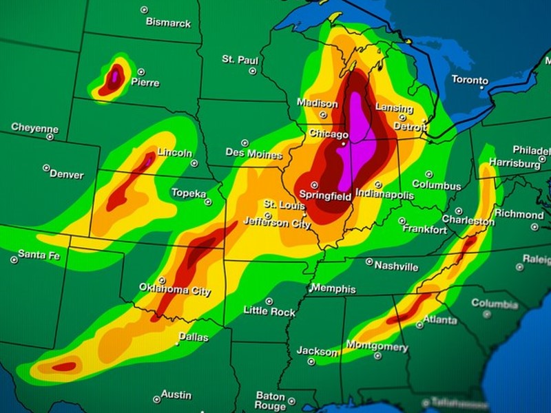 Whether you love to spend your time outdoors radar image of precipitation