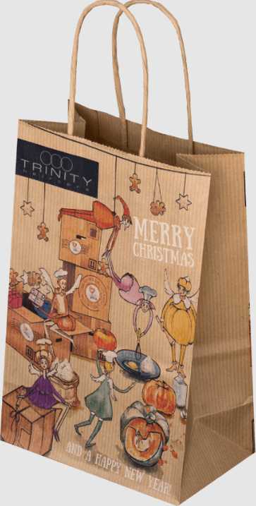 printing on paper bags through professional services